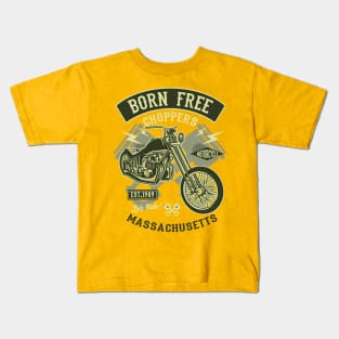 Born Free Choppers T-Shirt Kids T-Shirt